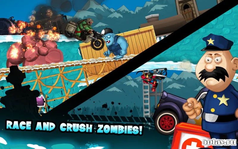 Zombie Shooter Motorcycle Race screenshot 4
