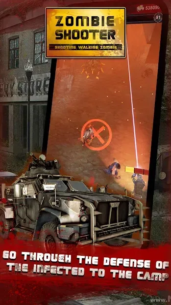 Zombie shooter: shooting walking zombie 1.3.2 screenshot 2