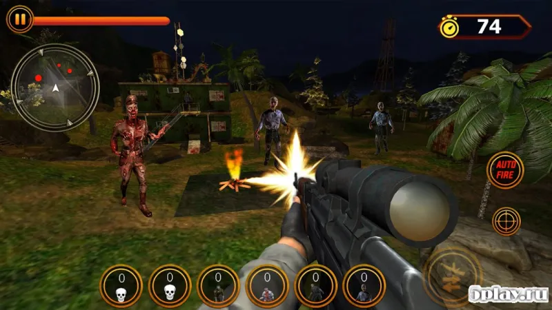 Zombie Sniper Counter Shooter - Last Man Survival screenshot 2