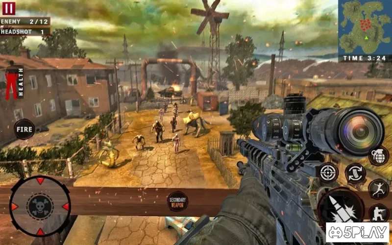 Zombie Target Dead Trigger 1.1.2 screenshot 1