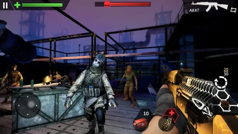 Zombie Target - Offline zombie shooting game 1.4.14 screenshot 1