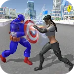 Amazing Captain Hero Fighting Fun