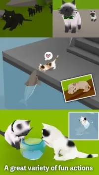Cats and Sharks: 3D game