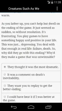 Creatures Such as We