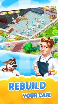 Официантка в Кафе - Десерт и Кекс Бизнес Магазин 0.8.29