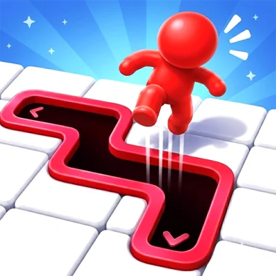 Fall in Hole: Color Puzzle