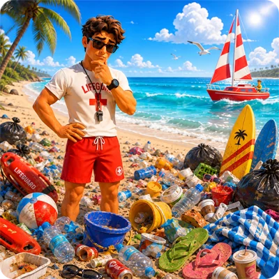 Lifeguard: Beach Tidy Up