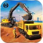 Міський важкий екскаватор: будівельний кран