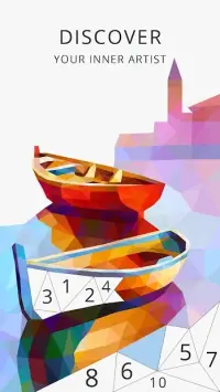 Poly Artbook - puzzle game