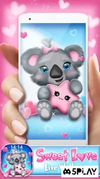 Завантажте шпалери Sweet Love Live 4.1.3 для Android безкоштовно