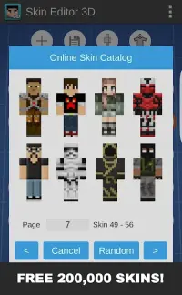 Skin Editor 3D for Minecraft 1.7