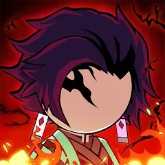 Stickman Demon Fight Warrior