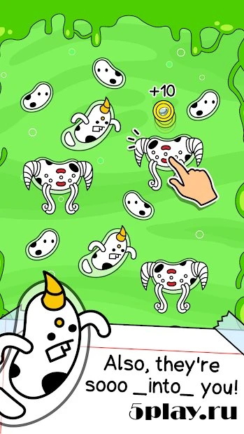 Bacteria Evolution - Merge and Create Germs 1.0