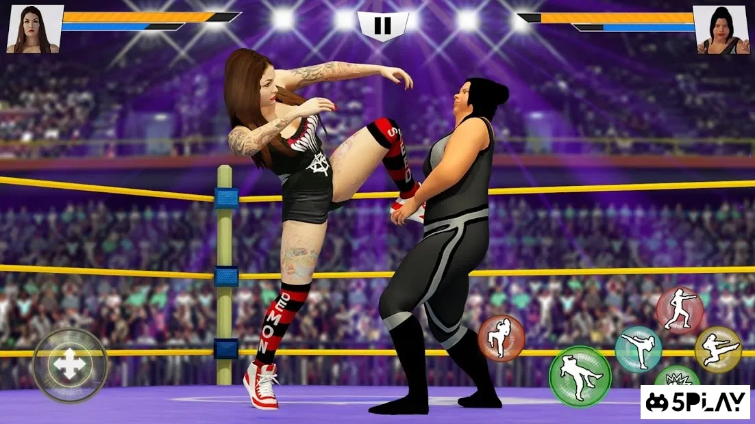 Bad Girls Wrestling Fighter: Женщины Борьба Игры 1.5.5