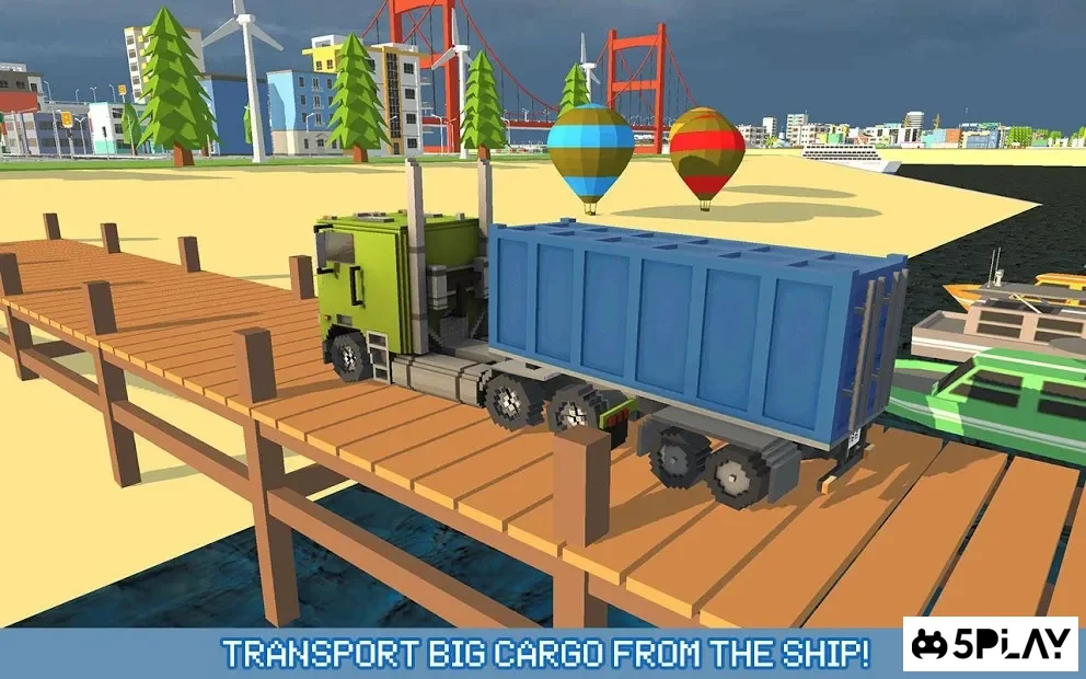 Блочный водитель грузовика: городской транспорт 1.9