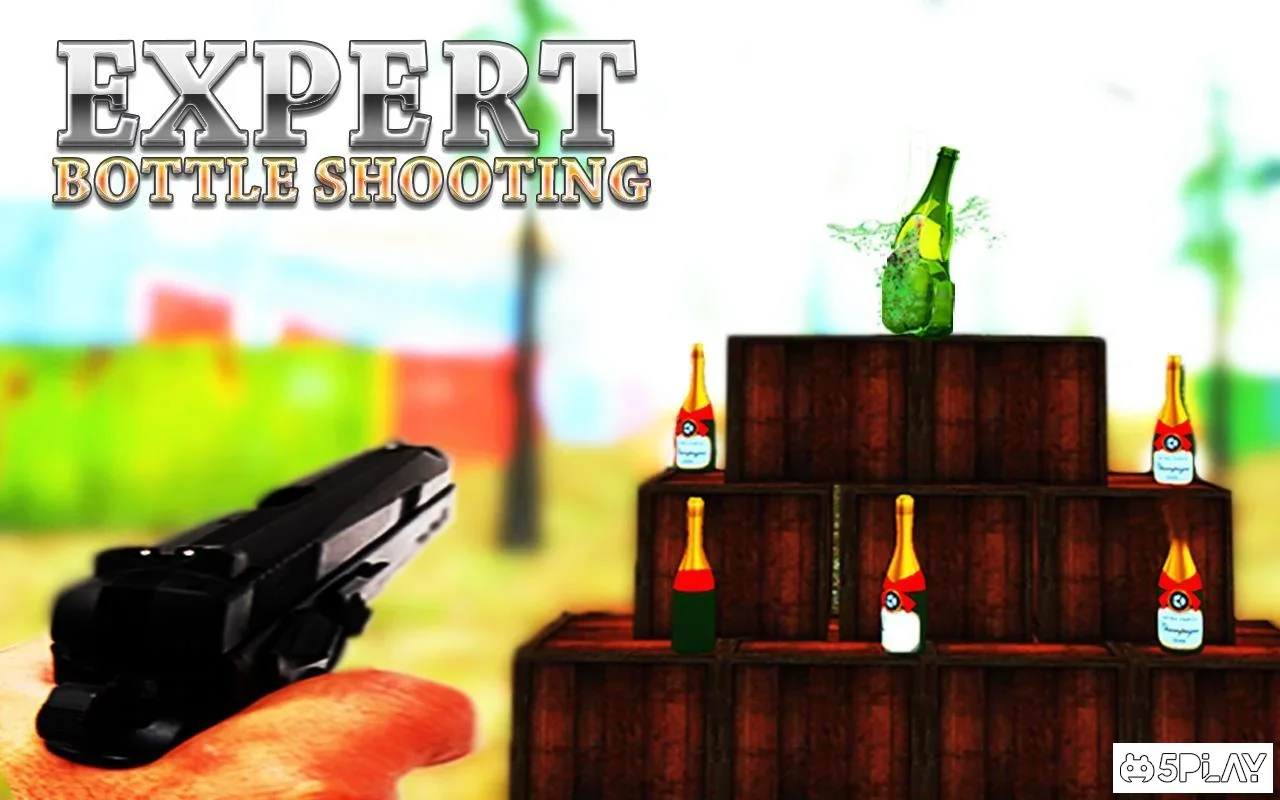 Bottle Shooting Training : Range Target Smashing 1.07