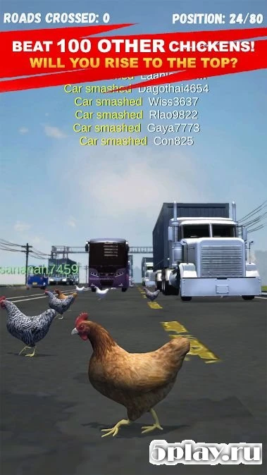 Chicken Challenge: Cross Road Royale 1.2