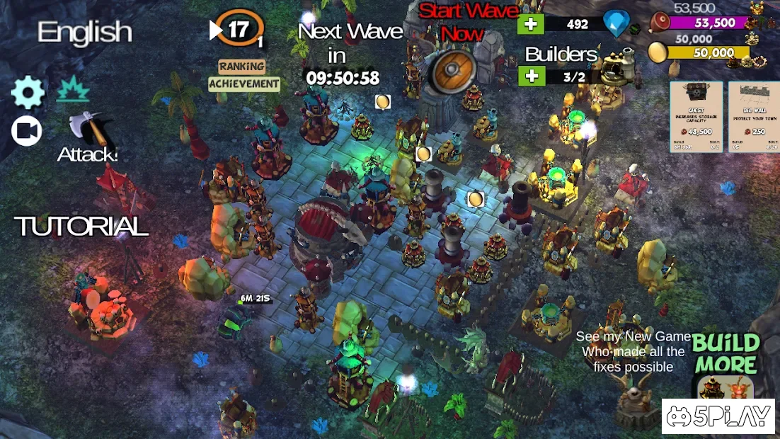 Clash Of Orcs City Building Defense War TD 3.42