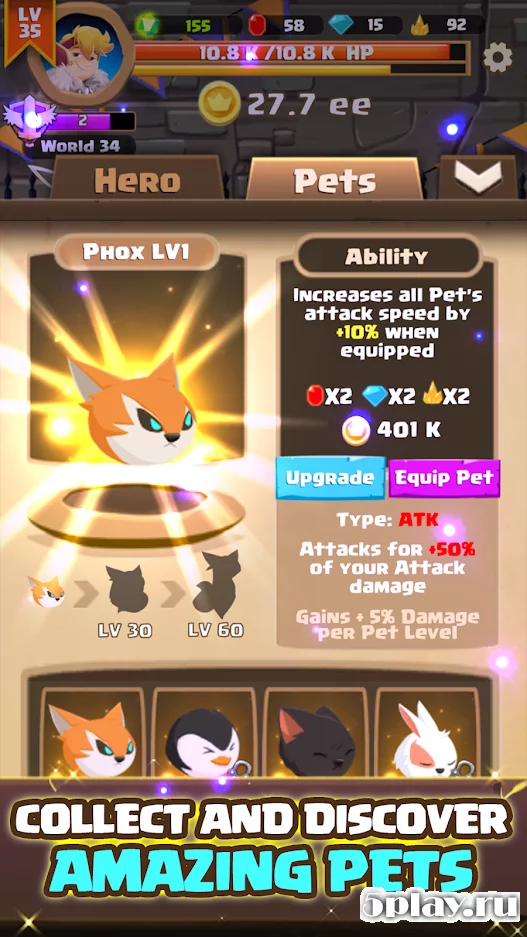 Clicker Knight: Incremental Idle RPG v28