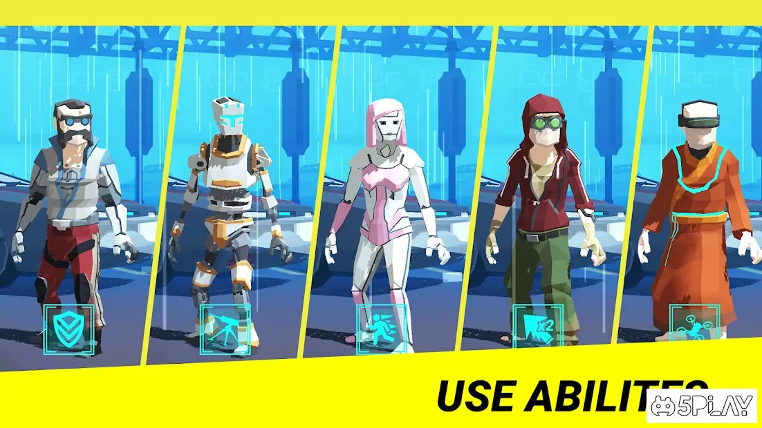 Cyber Fortress: Cyberpunk Battle Royale Frag Squad 1.6