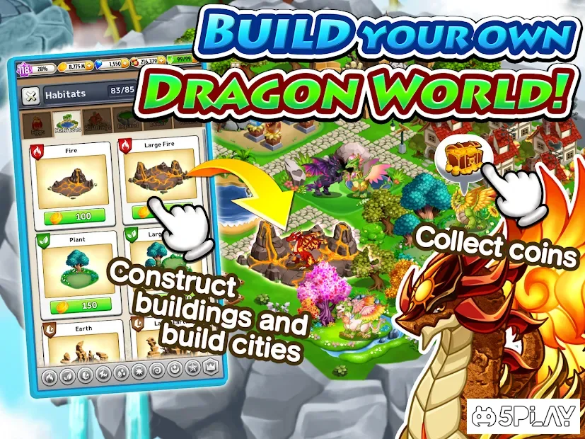 Dragon Paradise: City Sim Game 1.7.24