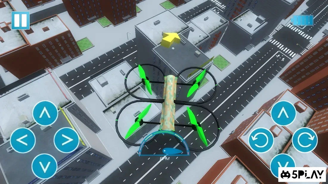 Дрон симулятор 3Д - бесплатная игра квадрокоптера 2.16