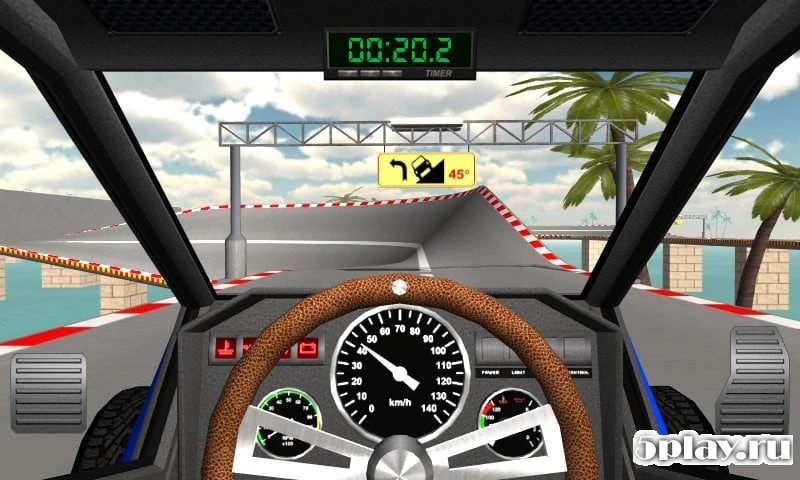 Экстремальное вождение. Гонки на машине с трюками. 1.5