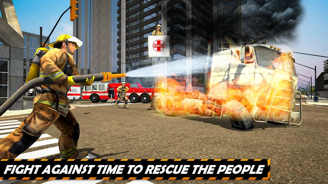 FireFighter Emergency Rescue Game-Ambulance Rescue 3.9