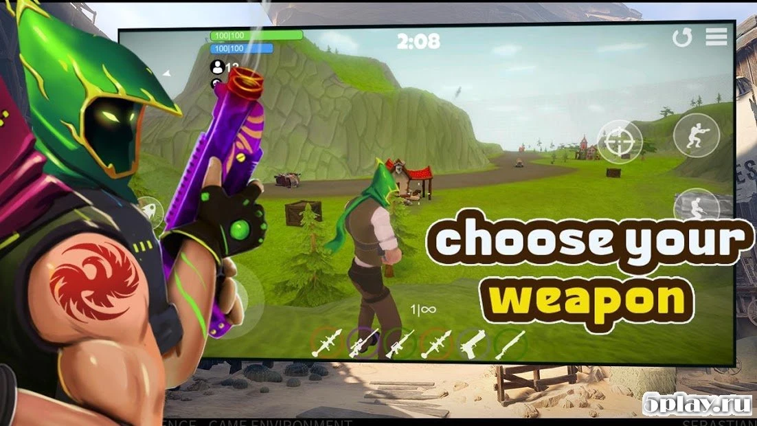 FortStrike Battle Royale 3D online Multiplayer v2