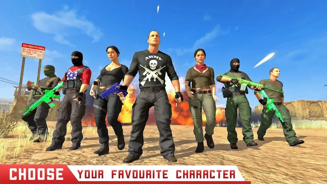 Fps Gun Shooting Strike - Counter Terrorist Game v1