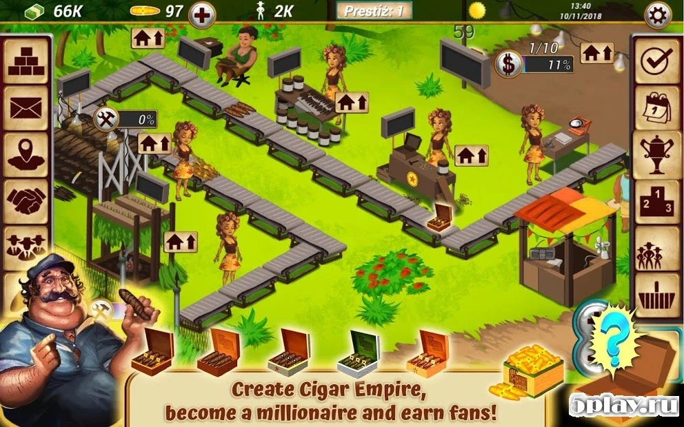 Idle Cigar Empire - Cigar Factory 2.1