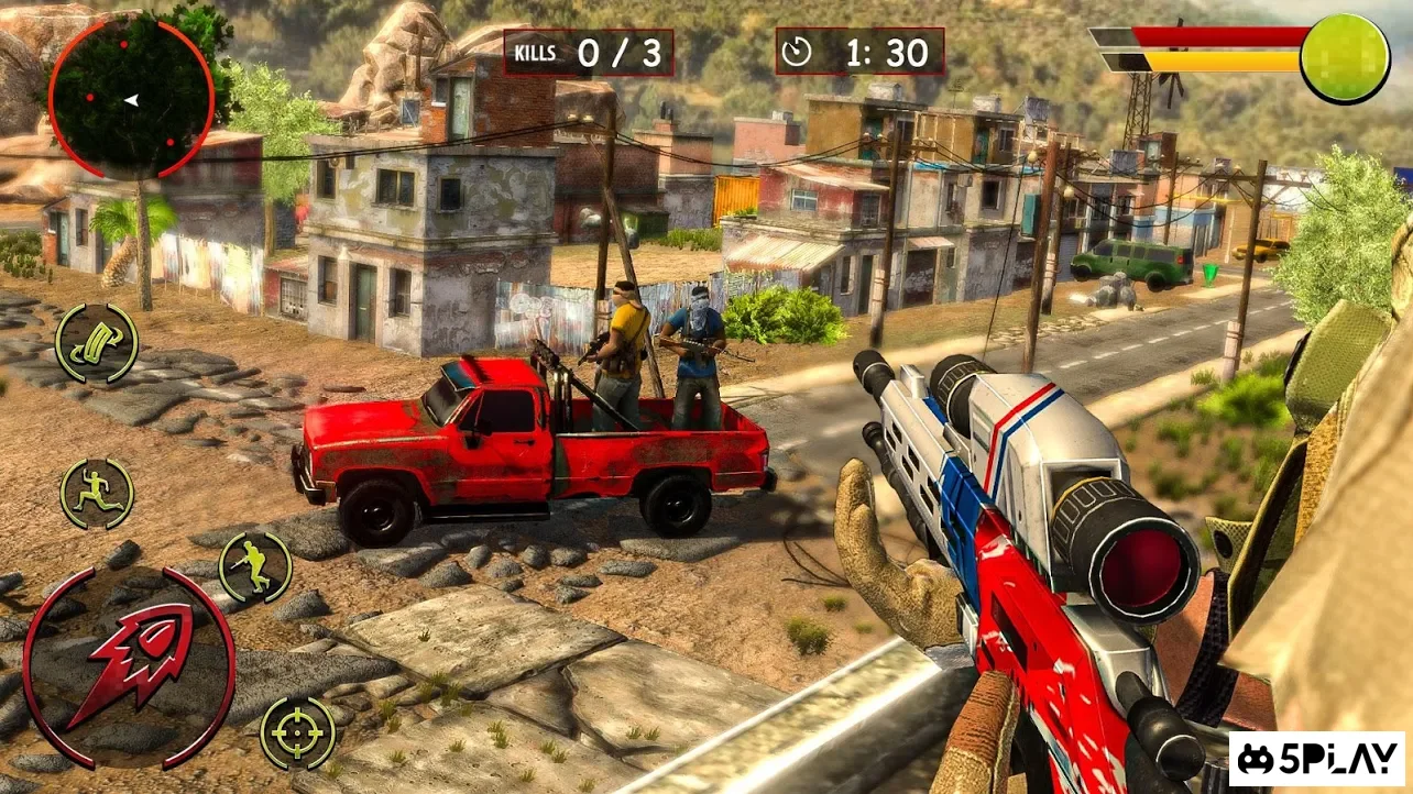 IGI снайпер счетчик террорист: НАС армия миссия 1.5