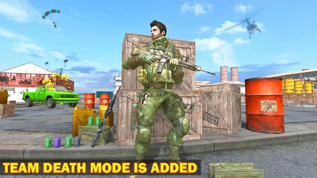 Игры стрелялки 3D: Cover Fire Real Commando 1.3