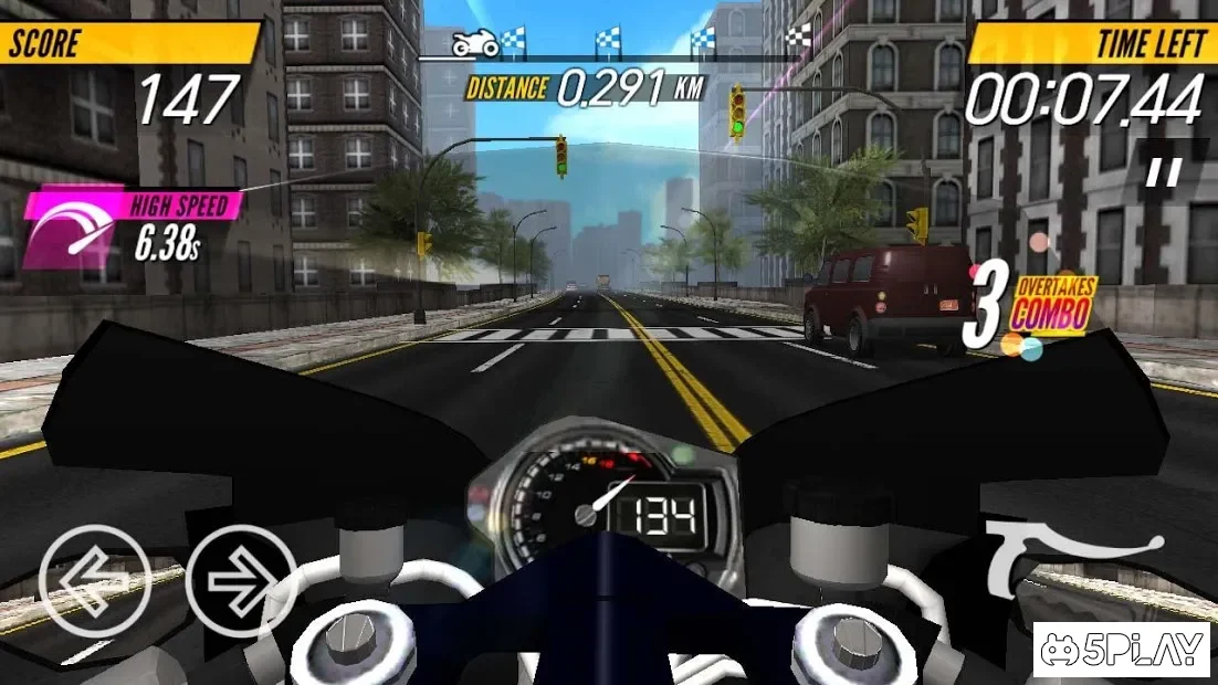 Мотоцикл гоночный чемпион 1.1.5