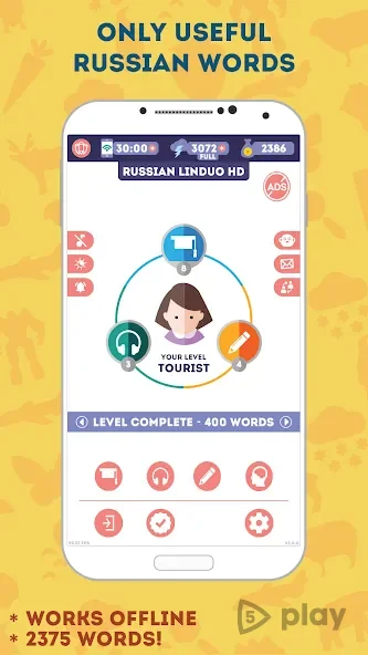 Russian for Beginners: LinDuo HD 5.12.0