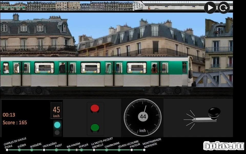 Симулятор метро Парижа 10.0