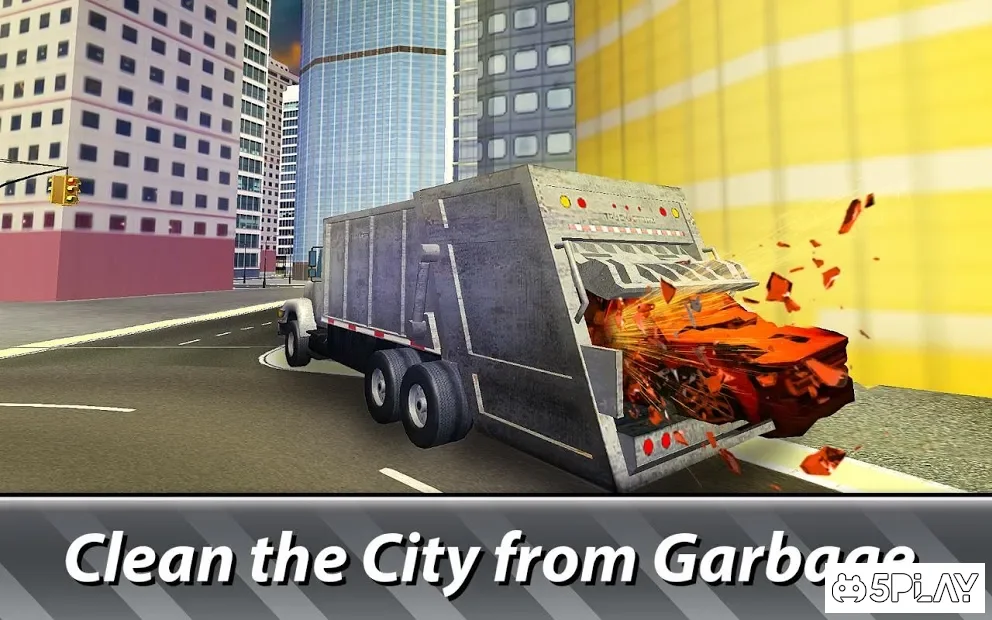 Симулятор Мусоровоза - очисти город от мусора! 1.03