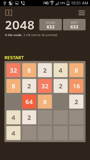  2048 Number Puzzle game 6.46 на андроїд безкоштовно