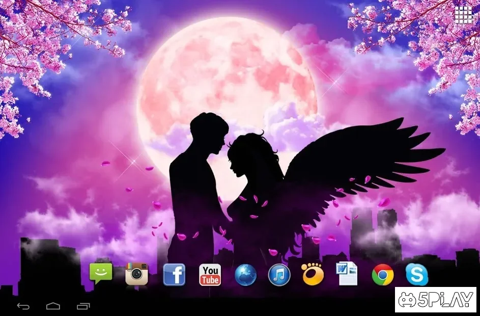 Завантажити день Valentina LWP 1.5 для Android безкоштовно