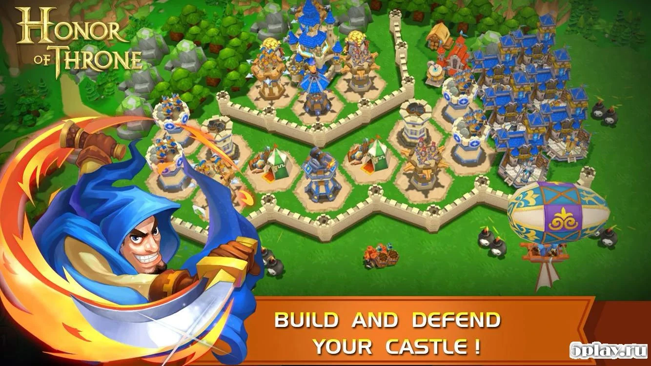  Honor of Throne 1.3.0 (Мод: много денег) на андроїд безкоштовно