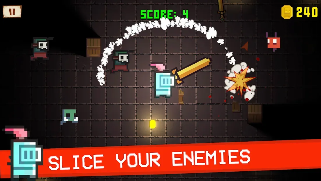 SLICE KNIGHT – DUNGEON FIGHTER & WEAPON SIMULATOR 3.4.8