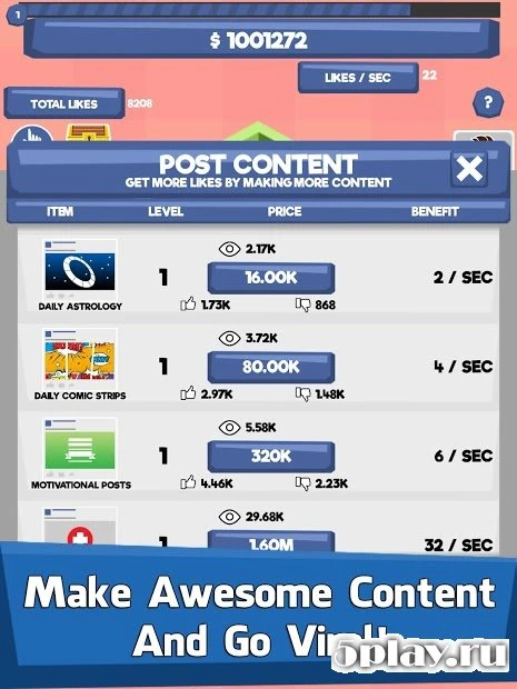 Social Network Tycoon - Idle Clicker & Tap Game 1.28.1