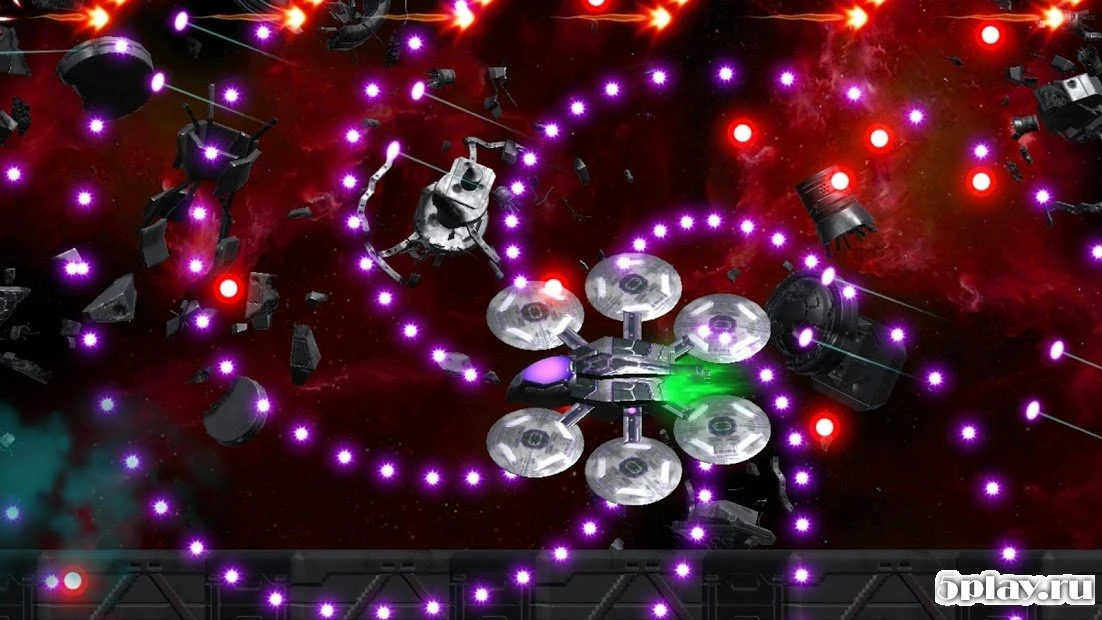 Space Shooter : AsaP Bullet Hell white v6