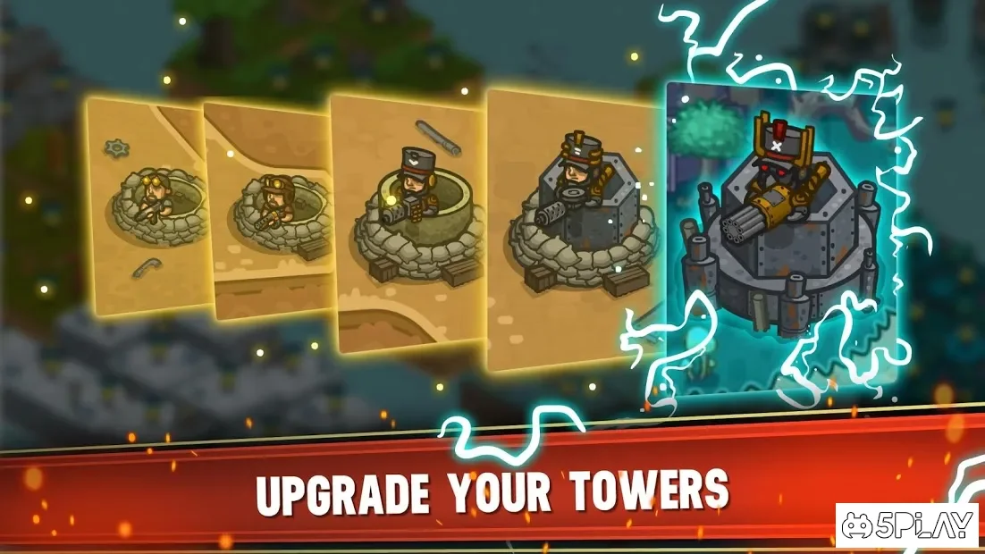 Steampunk Defense: Tower Defense 20.32.569