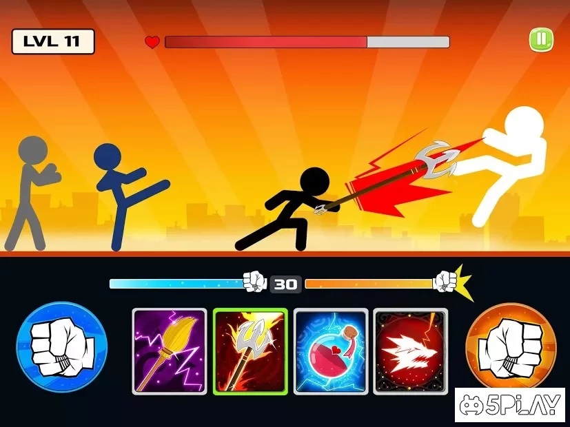 Stickman Fighter : Mega Brawl v17