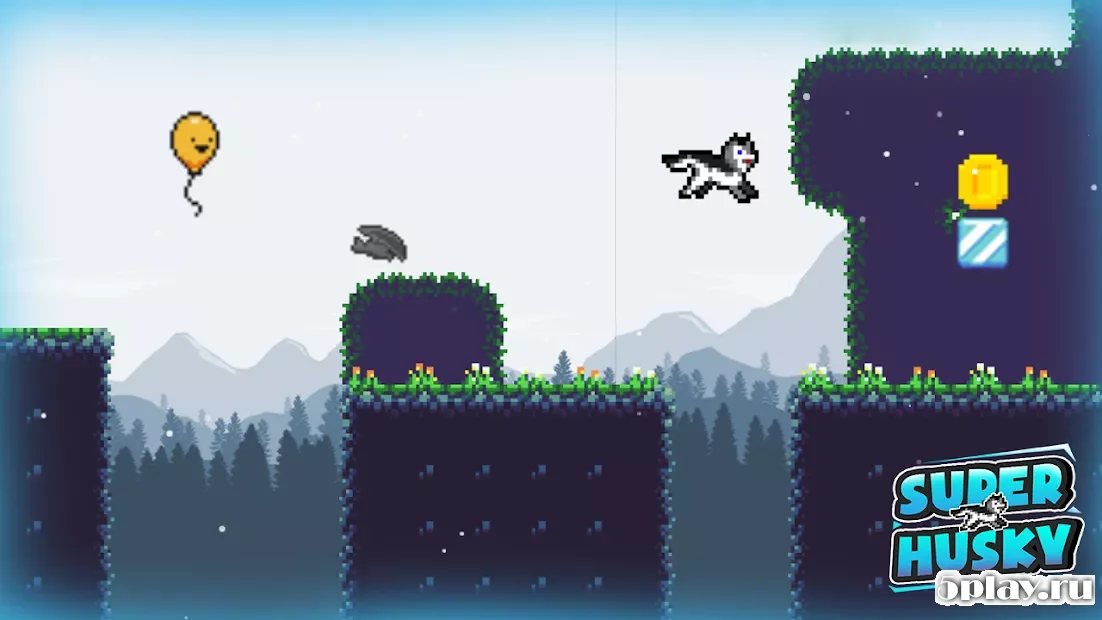 Super Husky: Adventure Platform Game v6