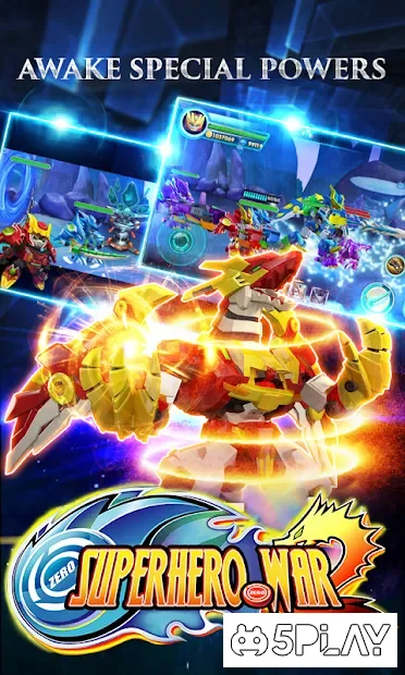 Superhero War: Robot Fight - City Action RPG 2.6