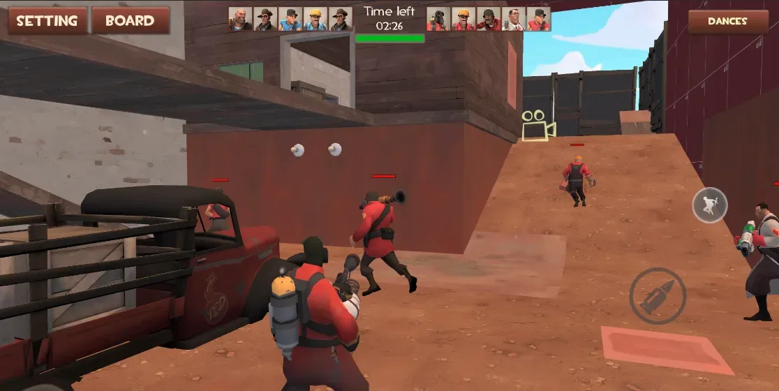 Teams of Fortress 2 Emulator on Mobile 0.9.2