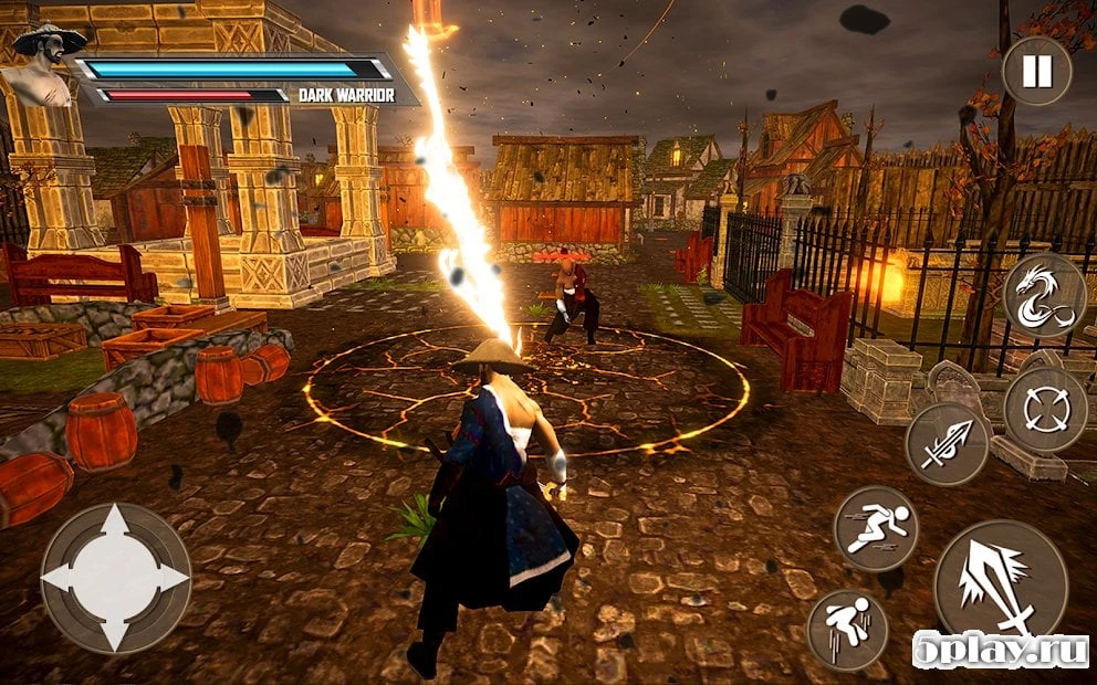 Тень ниндзя воин - самурай файтинг 2018 v1.1