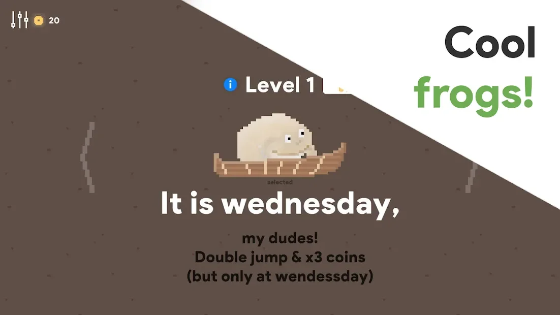 The Wayfarer frog 1.0.4